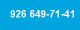 926 649-71-41